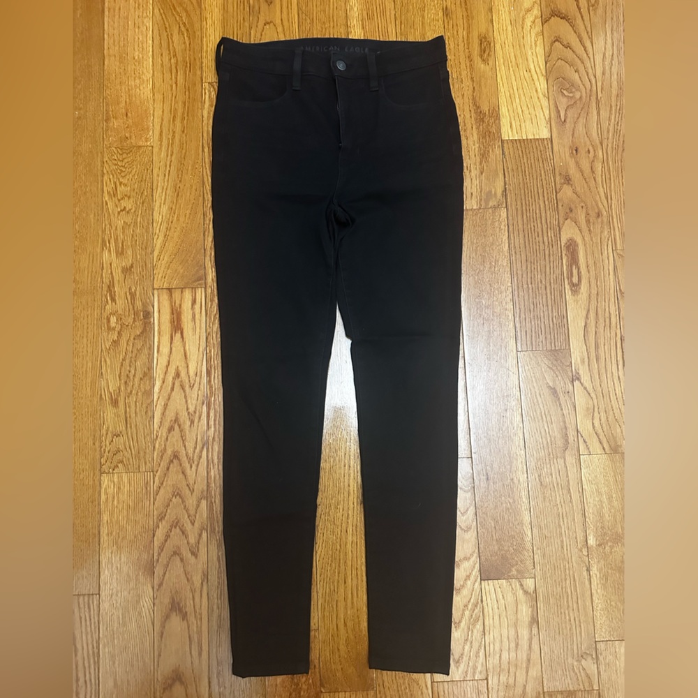 AE Dream Super High-Waisted Jegging in Black